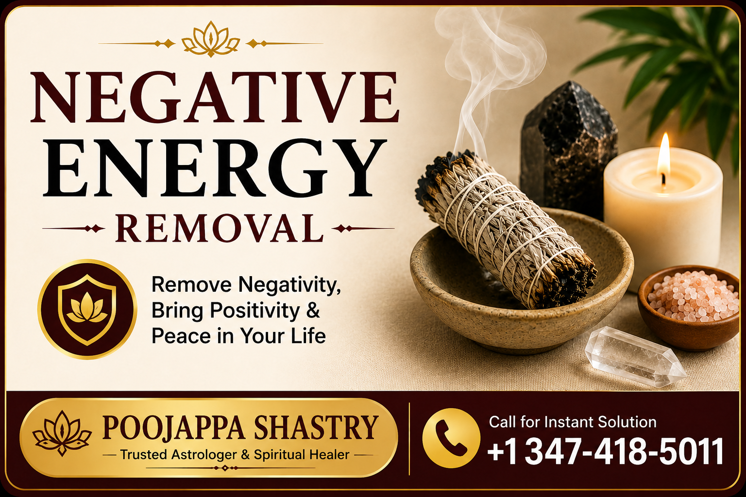 Negative Energy Removal